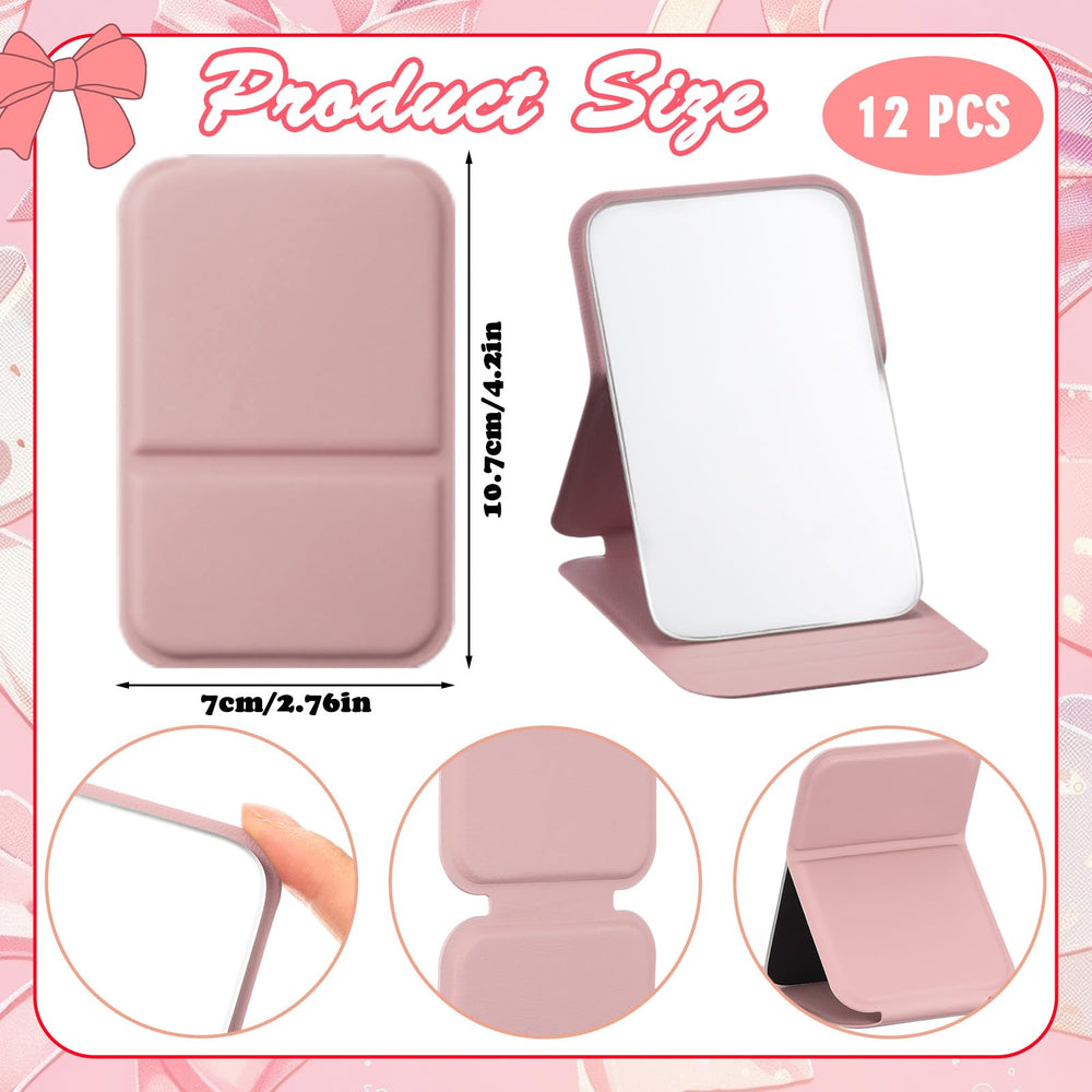 Fiwochic open mirror reflecting clear image for precise grooming benefit