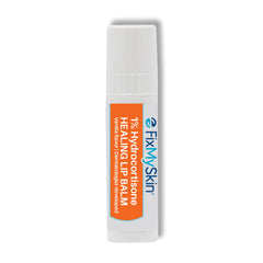 FixMySkin front packaging showing product and benefit of soothing lips