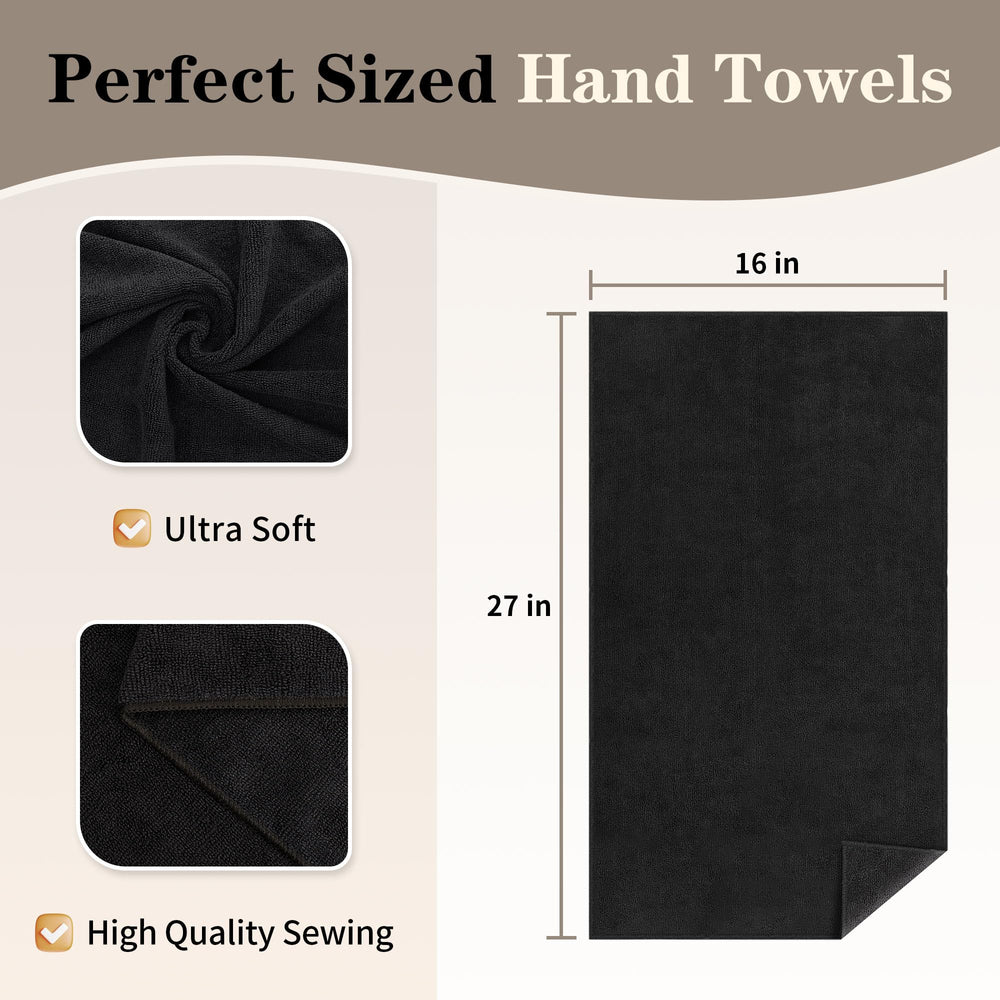 FIXSMITH single towel flat to show 16 x 27 inch size and coverage benefit
