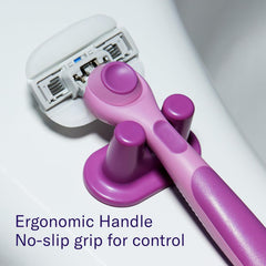 Flamingo blade edge detail showing four stainless steel blades for closeness