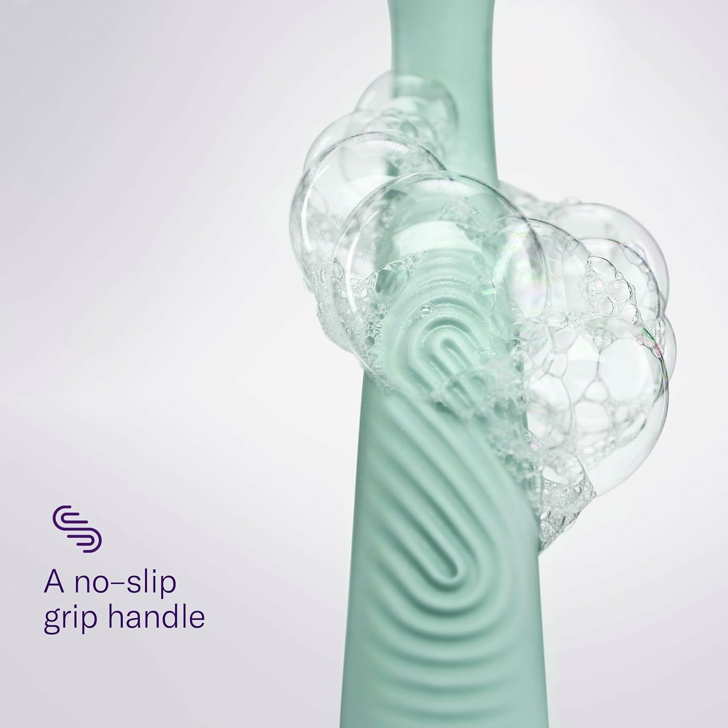 Flamingo razor in shower demonstrating easy reach and quick access