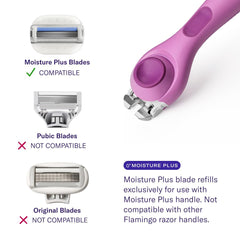 Flamingo four refill cartridges pack displaying convenience and value