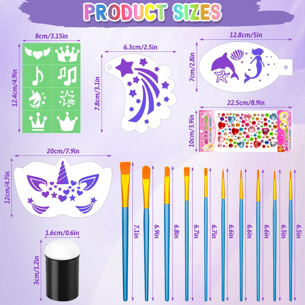Flasoo sticker template sheets laid flat demonstrating conforming stickers for curved skin