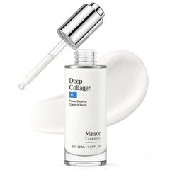 FlatFemme bottle front packaging showing serum benefits and 30 ml size