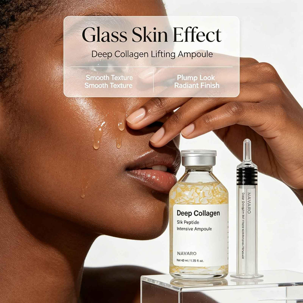 FLCRSN applying ampoule to hand demonstrating smooth finish