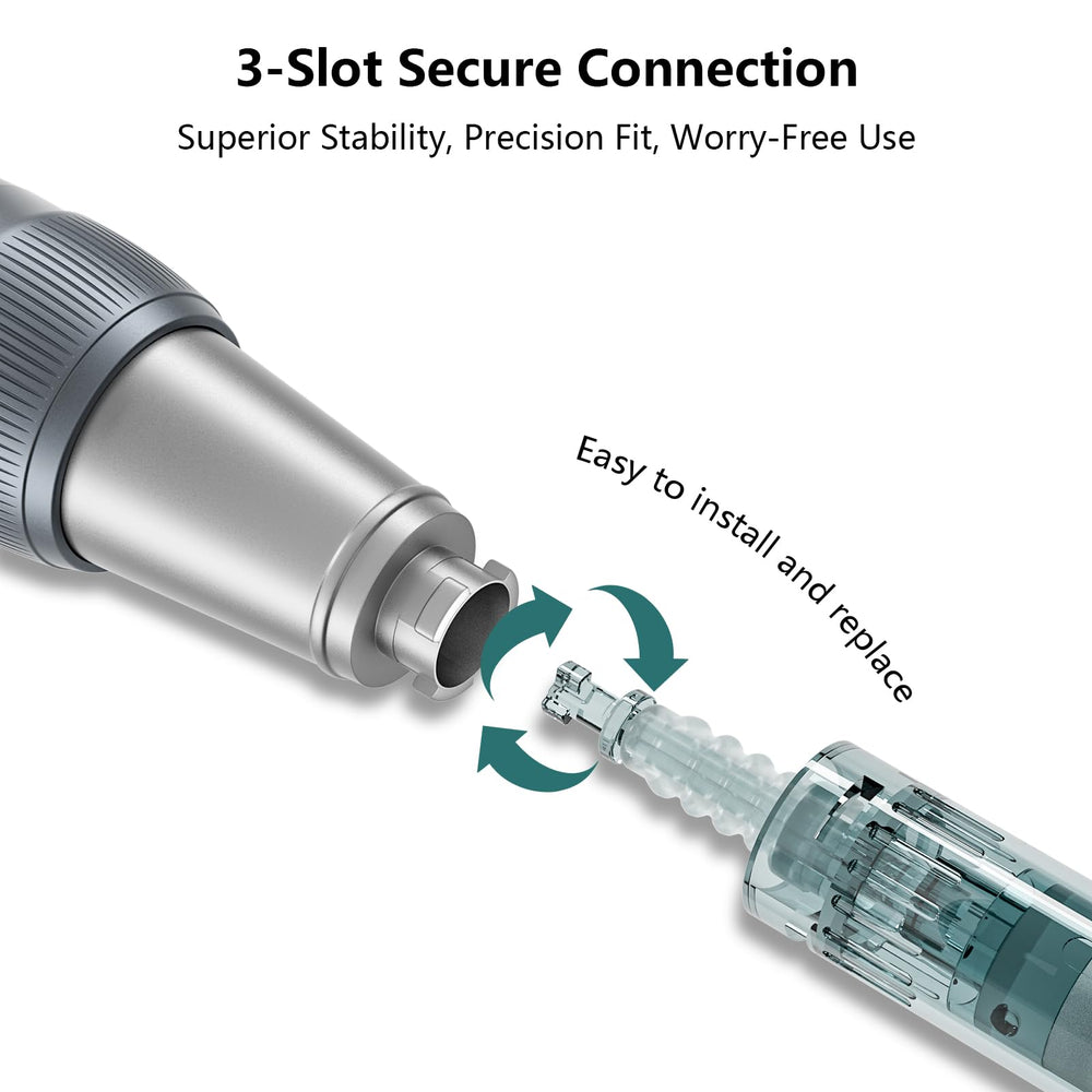 FLINKYE pen packed in travel case showing portability for on-the-go routines