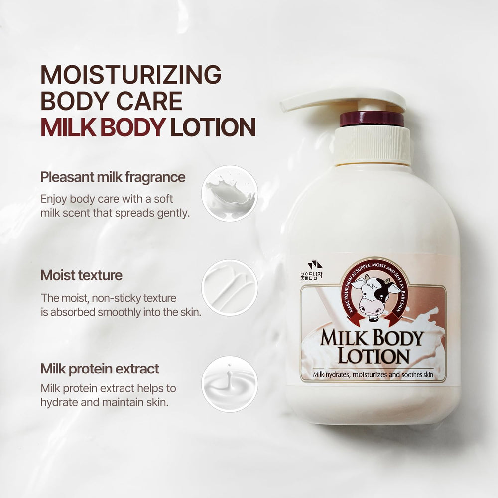 FLOR DE MAN ingredient label showing milk and coconut extracts