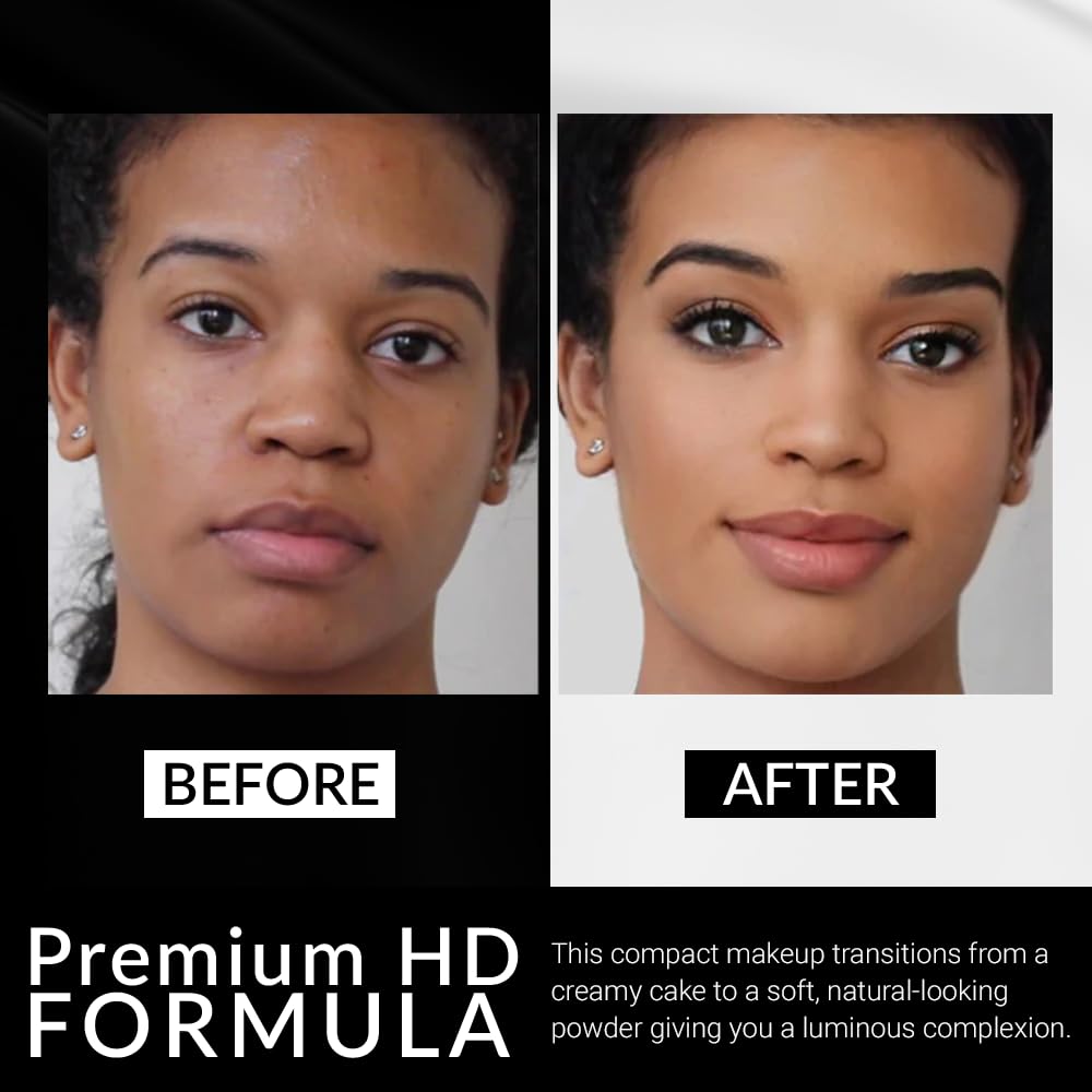 Flori Roberts texture close-up demonstrating cream to powder finish benefit