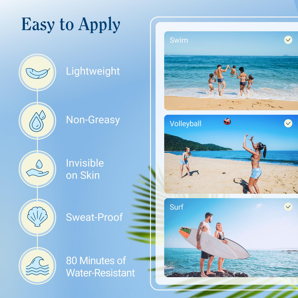 Florida Salt Scrubs spray applied to athlete’s arm illustrating sweat resistance