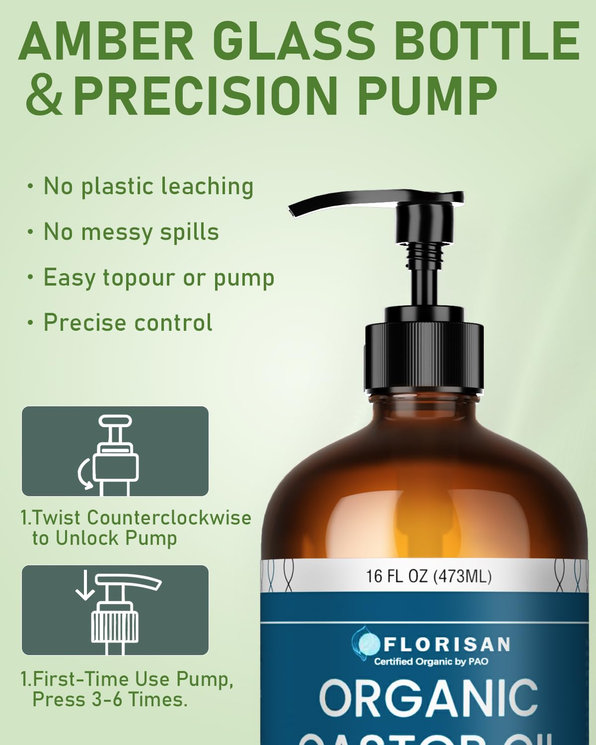 Florisan bottle on bathroom shelf in natural light for clean routine inspiration