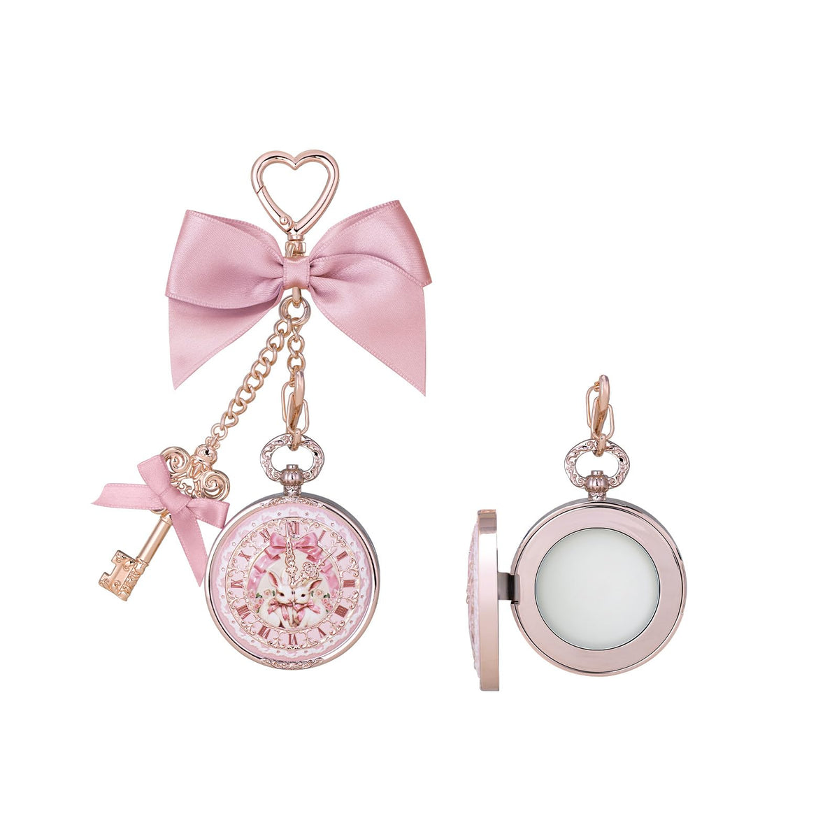 Flower Knows front view of bunny charm showing cute design and easy access