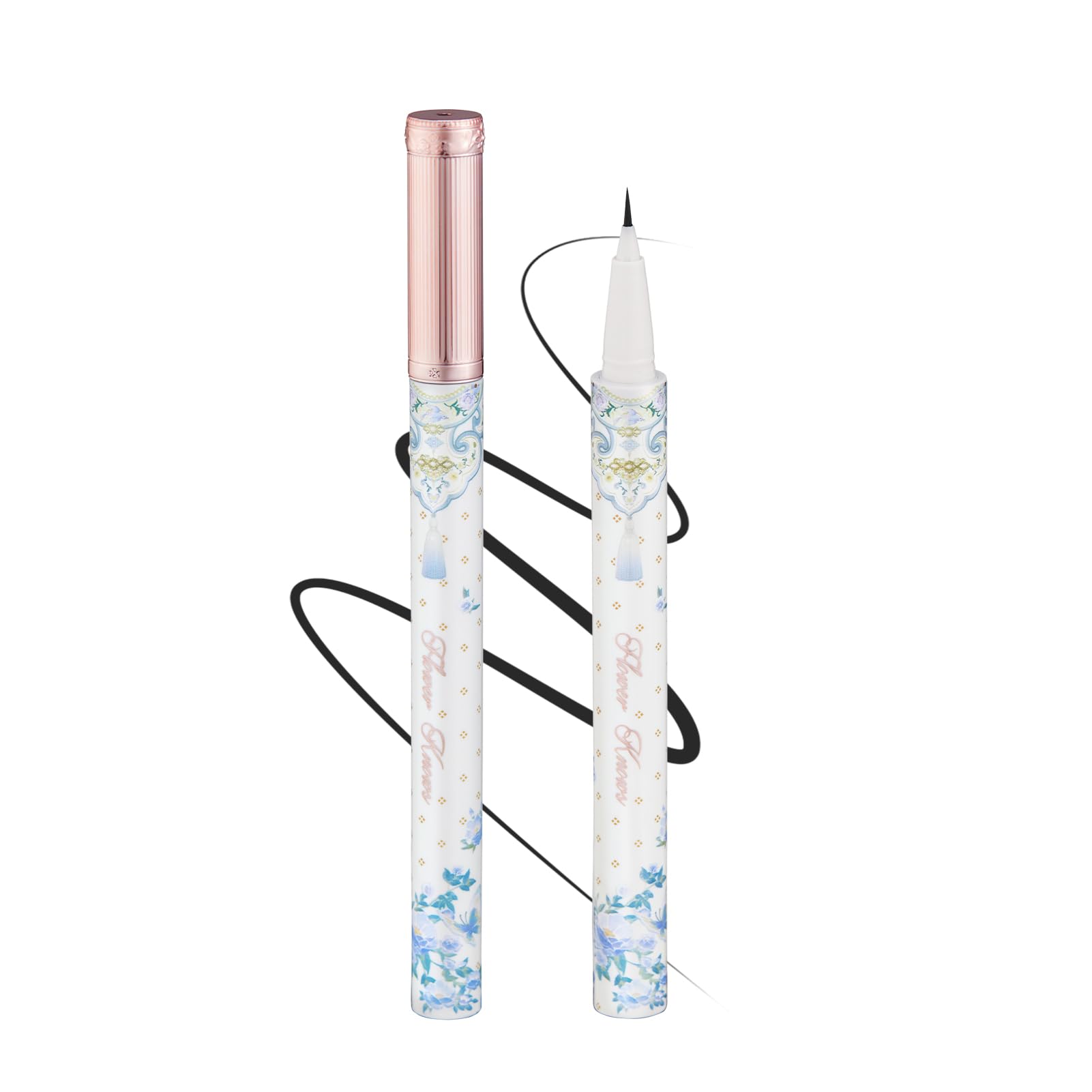 Flower Knows front packaging showing elegant cloud-collar design and benefits