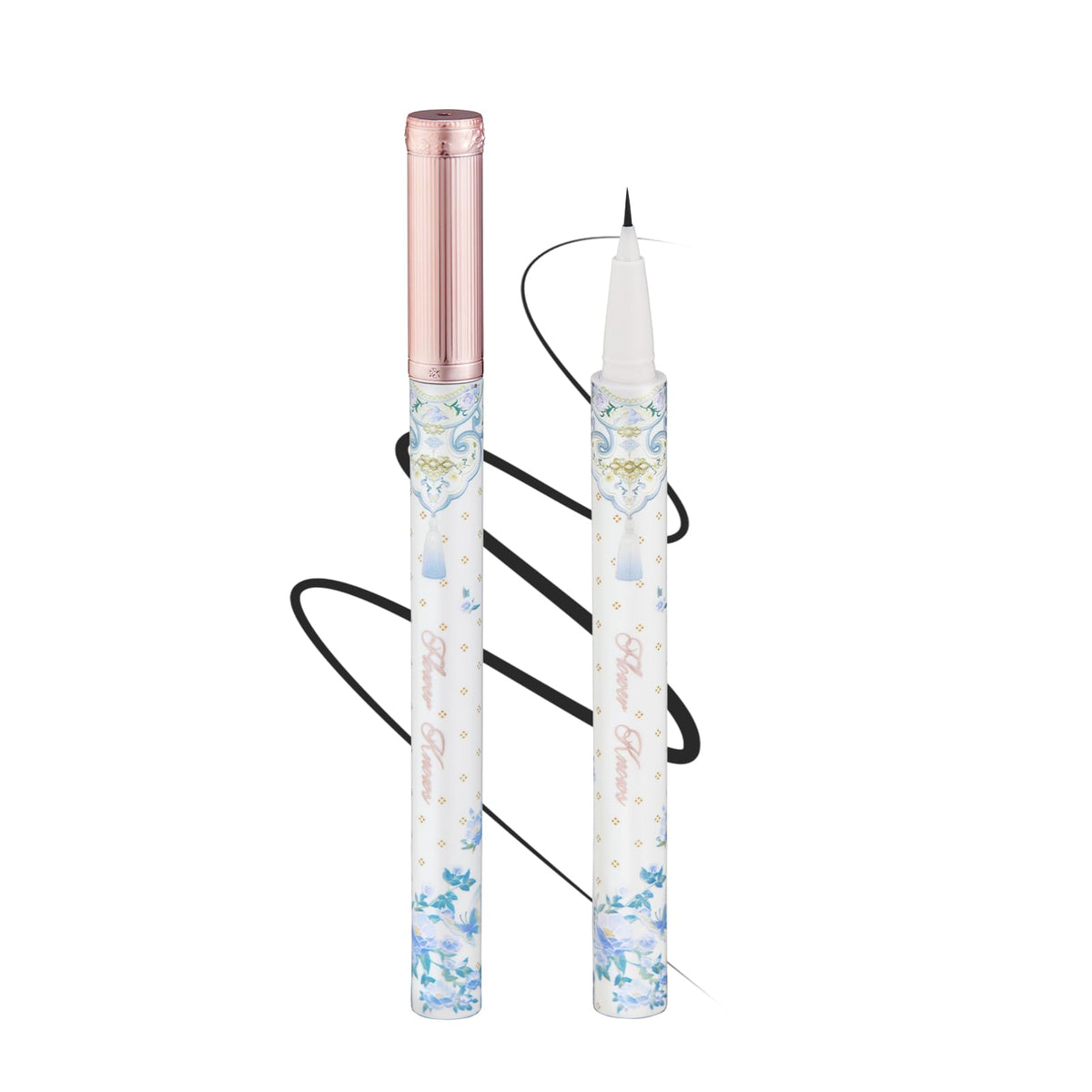Flower Knows front packaging showing elegant cloud-collar design and benefits