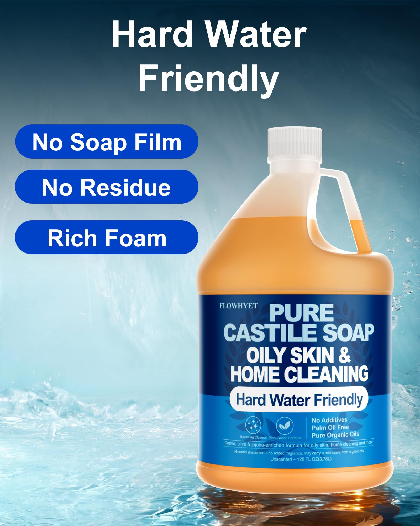 FLOWHYET close-up of liquid texture showing plant-based consistency