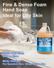FLOWHYET foaming dispenser in hand washing, gentle suds and low waste