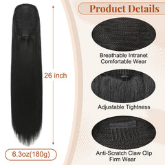 Flufymooz drawstring and clip detail demonstrating secure, easy attachment