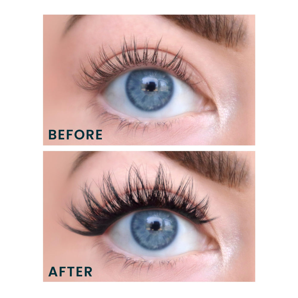 FlutterHabit close-up of lash cluster texture highlighting natural blend