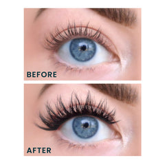 FlutterHabit close-up of lash cluster texture highlighting natural blend