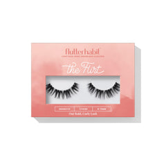FlutterHabit packaging front view showing two underlash pairs and tidy layout for easy storage