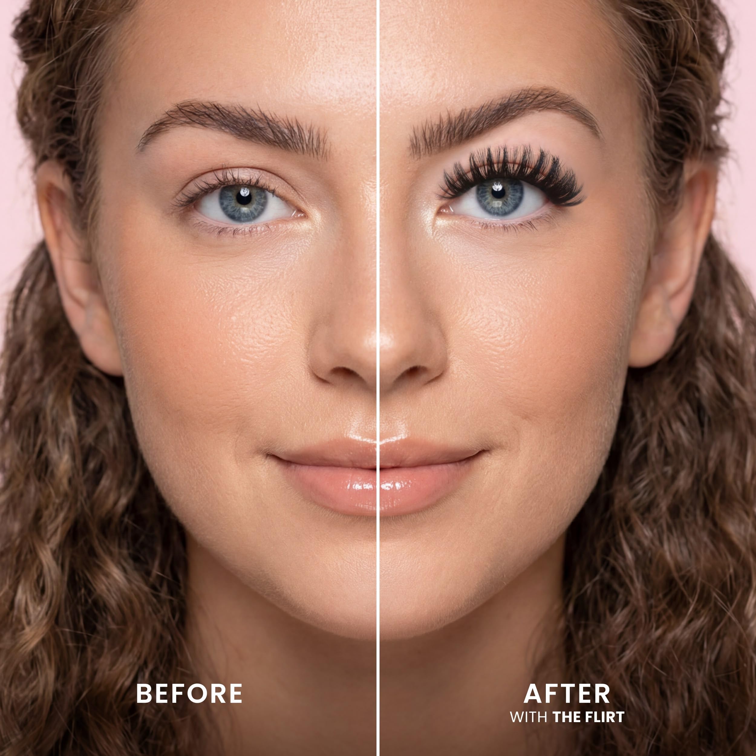 FlutterHabit close-up of lifted curly fibers highlighting natural-looking texture and blend