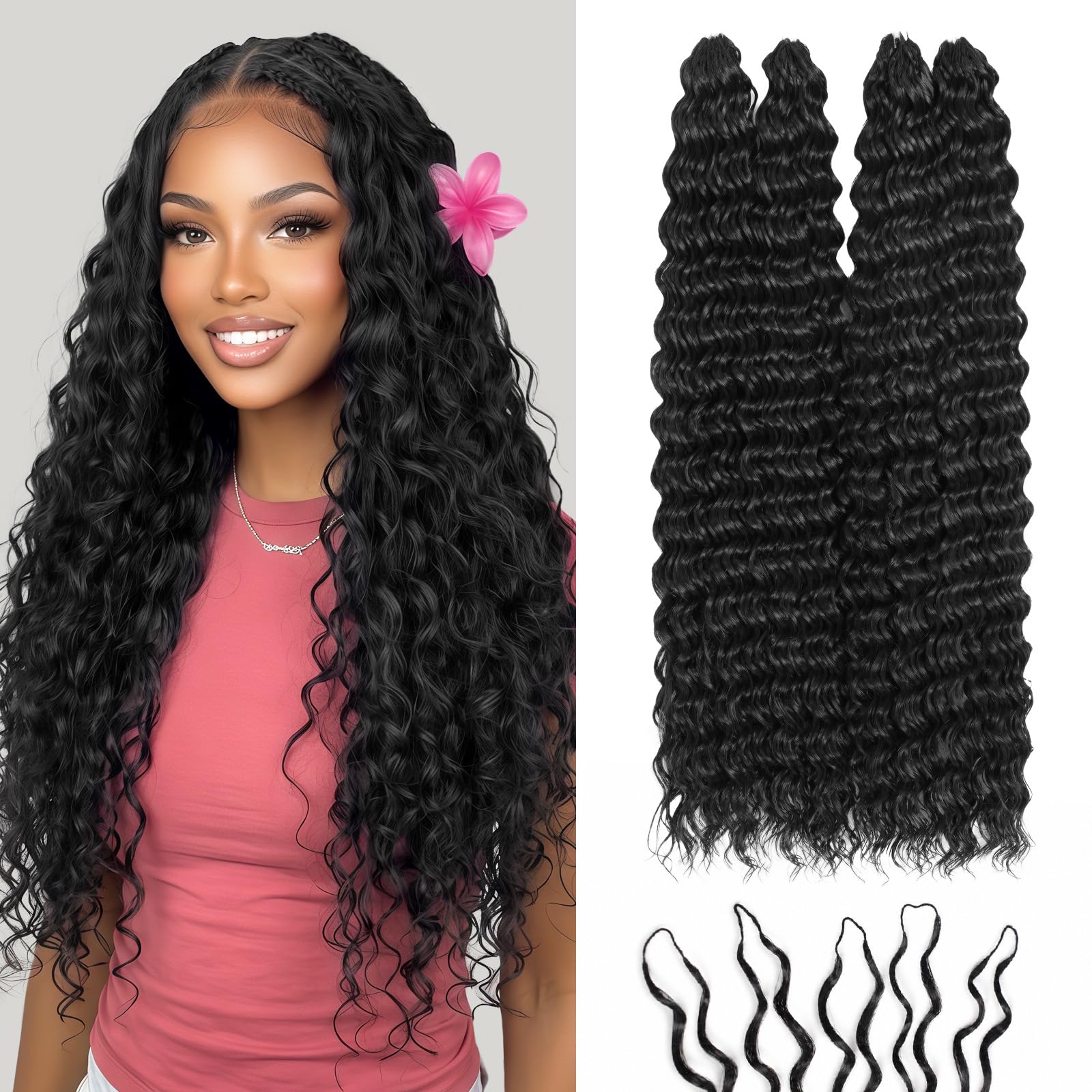 Flvaco front packaging showing 18-inch deep wave and full coverage benefits