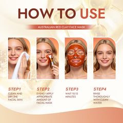 FMRFMR mask application on face demonstrating easy at-home use benefit