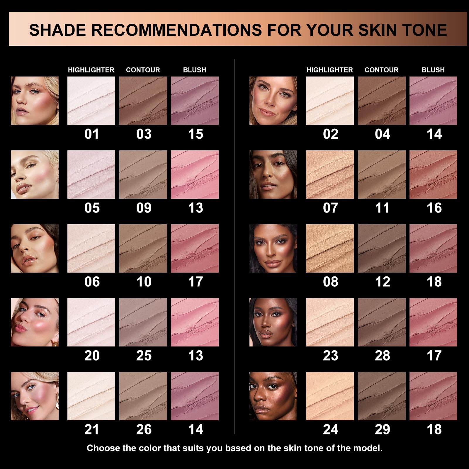 FOCALLURE finger blending demo illustrating effortless blending and skin-like finish