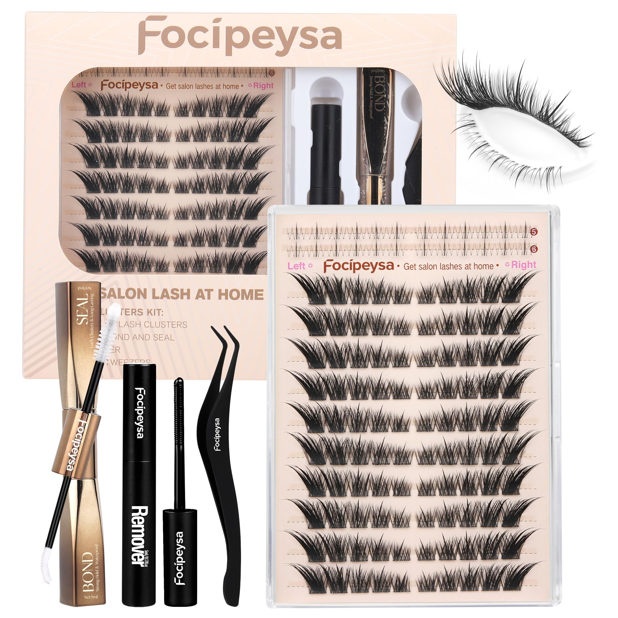 Focipeysa front packaging showing kit components and quick benefits