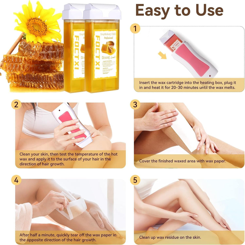 FOCTXI cleaning oil wipes beside cartridge to remove residue and soothe skin