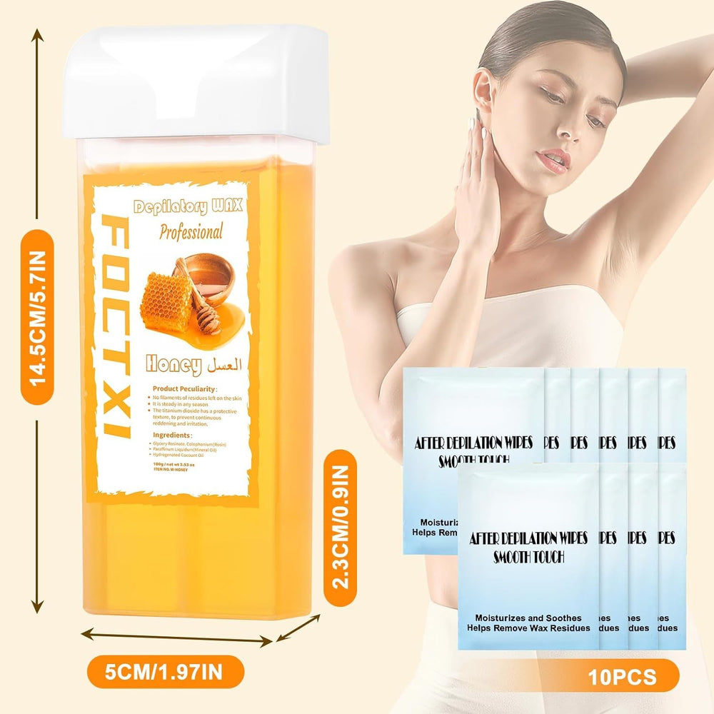 FOCTXI travel kit packed in bag for portable waxing maintenance on the go