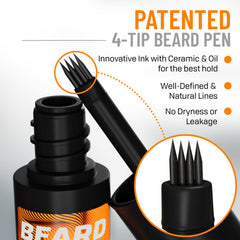 FOLLICLE BOOSTER 4-tip micro-fork close-up for realistic hair strokes