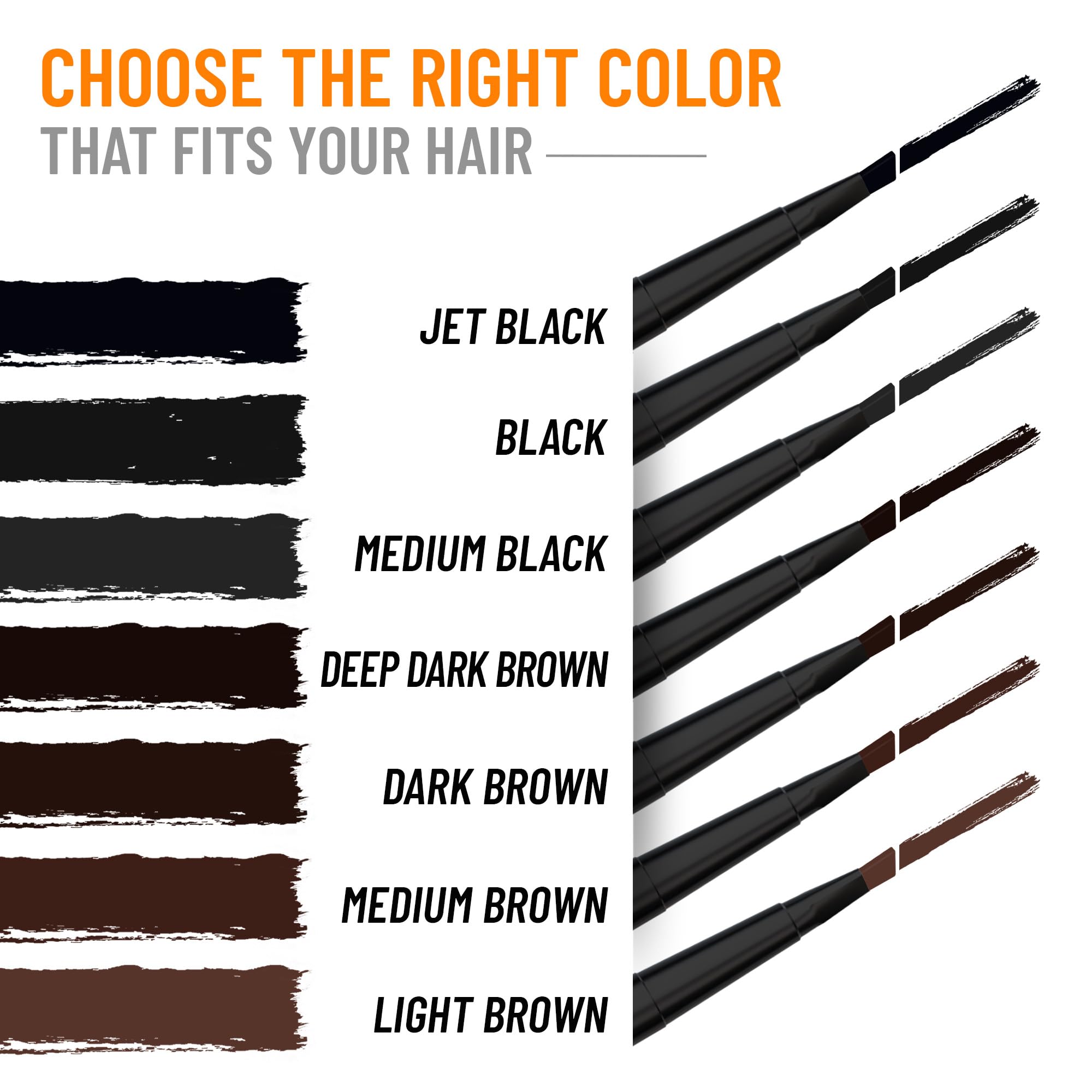 FOLLICLE BOOSTER held in hand to show compact travel-friendly size