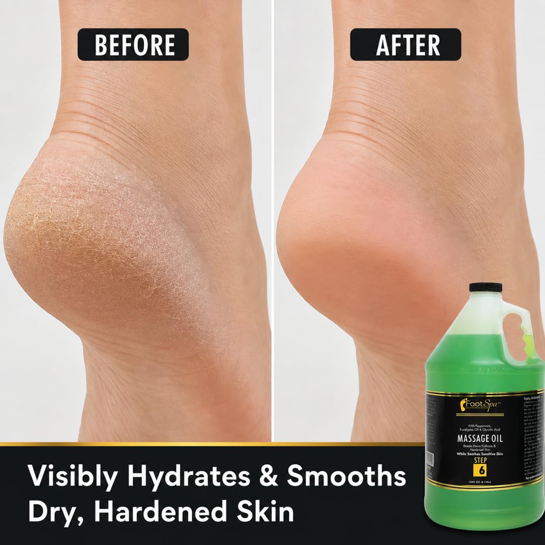 FootSpa used on athlete's calf after workout showing recovery and moisture