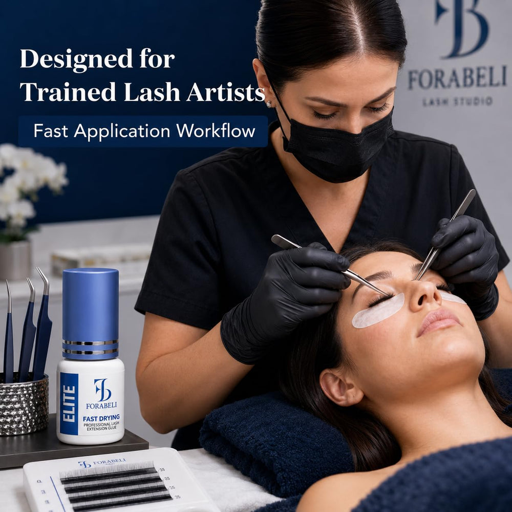 FORABELI salon station layout with tools showing organized workflow and faster service