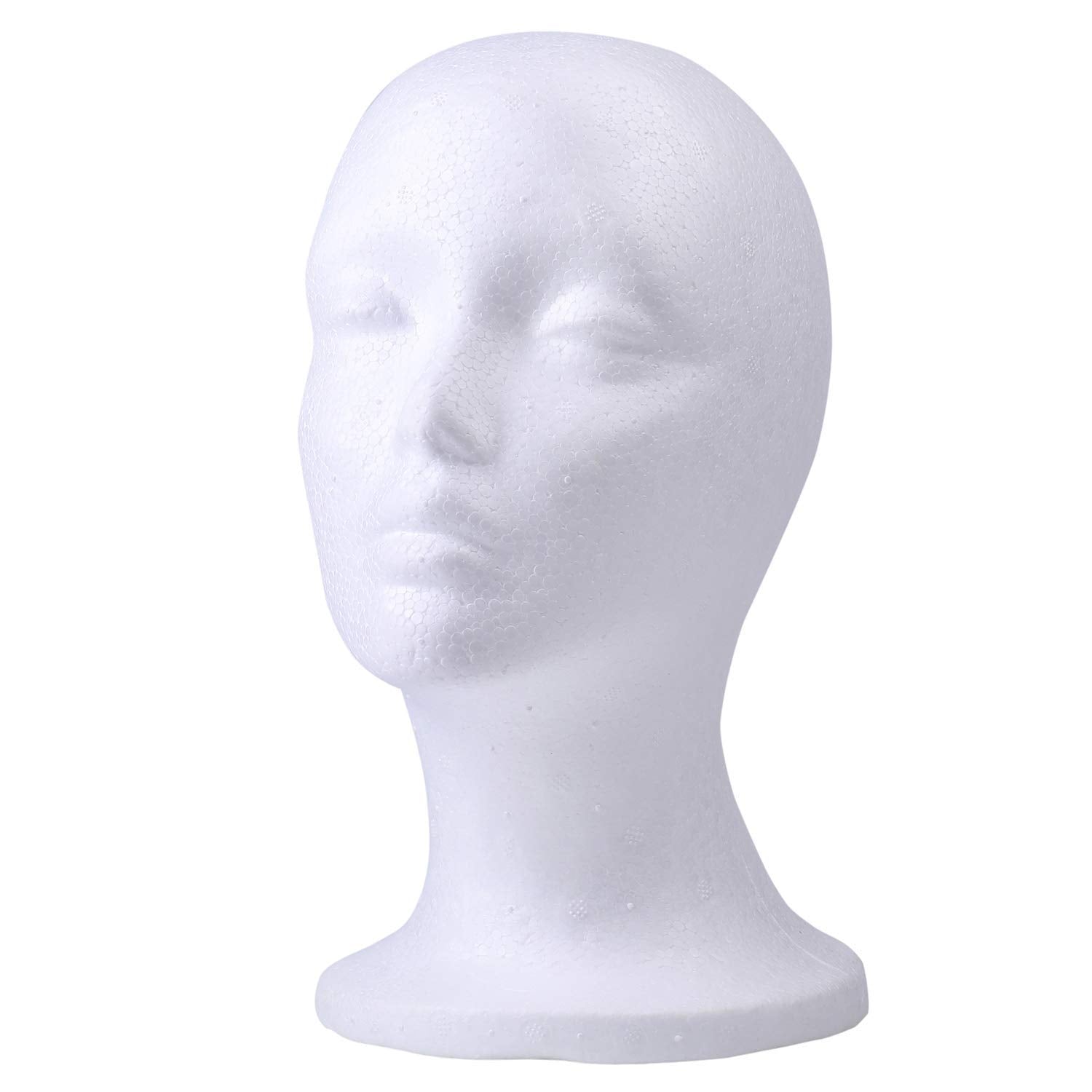 Foraineam foam head next to hand showing scale and easy portability benefit