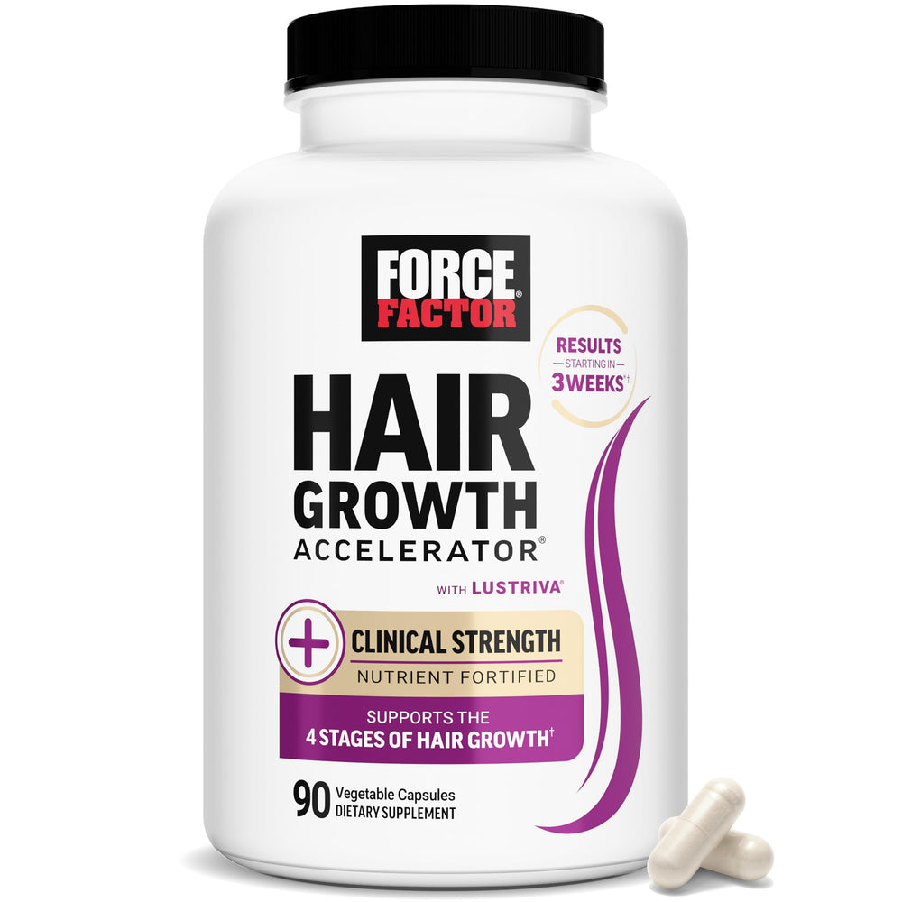 Force Factor front packaging showing product name and benefits