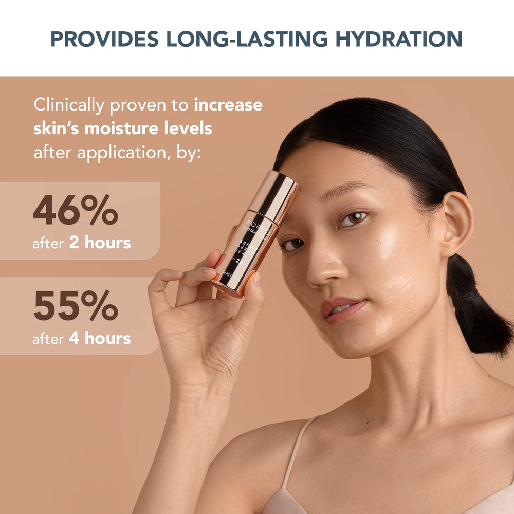 FOREO pump close-up demonstrating precise dispensing and hygienic application benefit