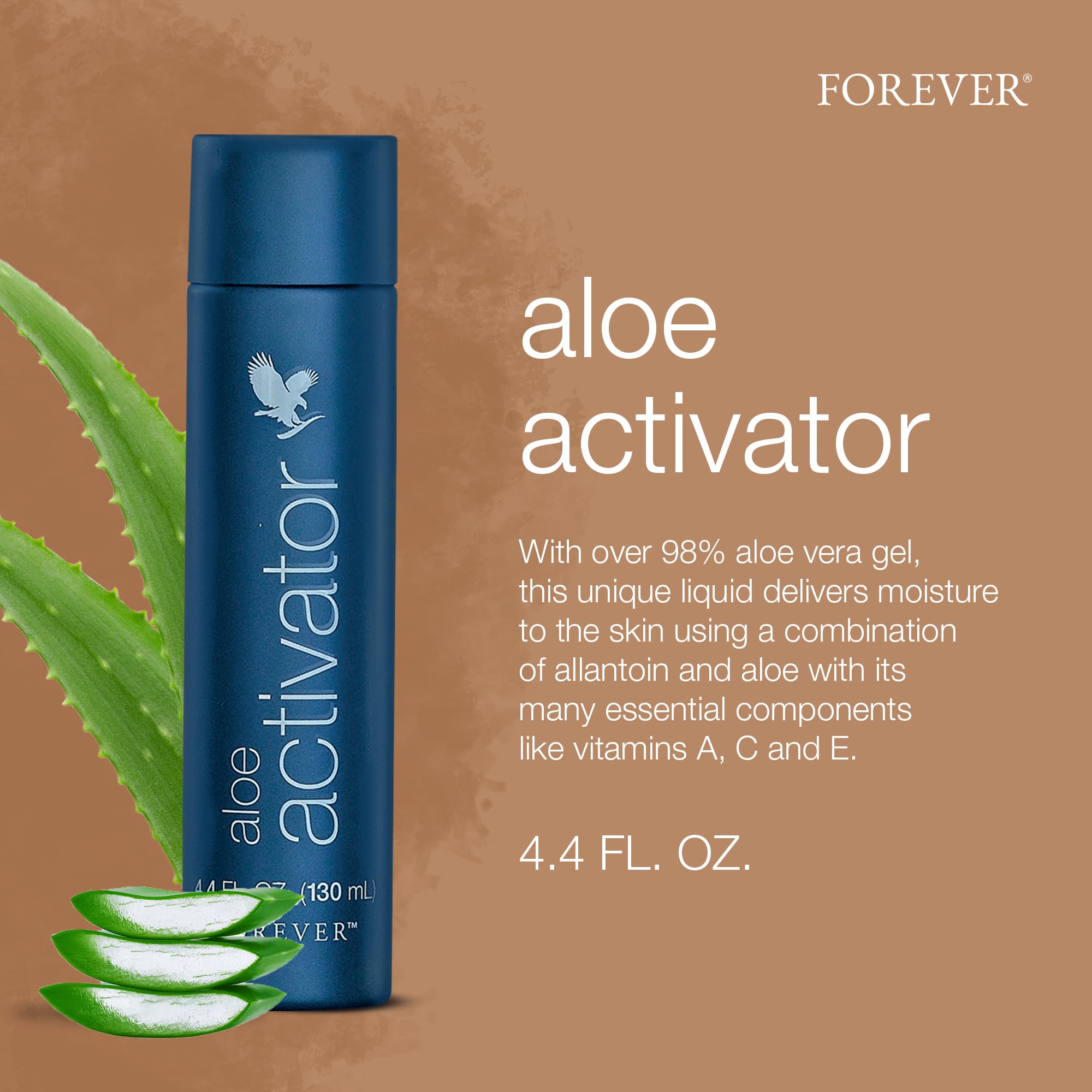Forever Living gel texture close-up highlighting smooth aloe-rich consistency