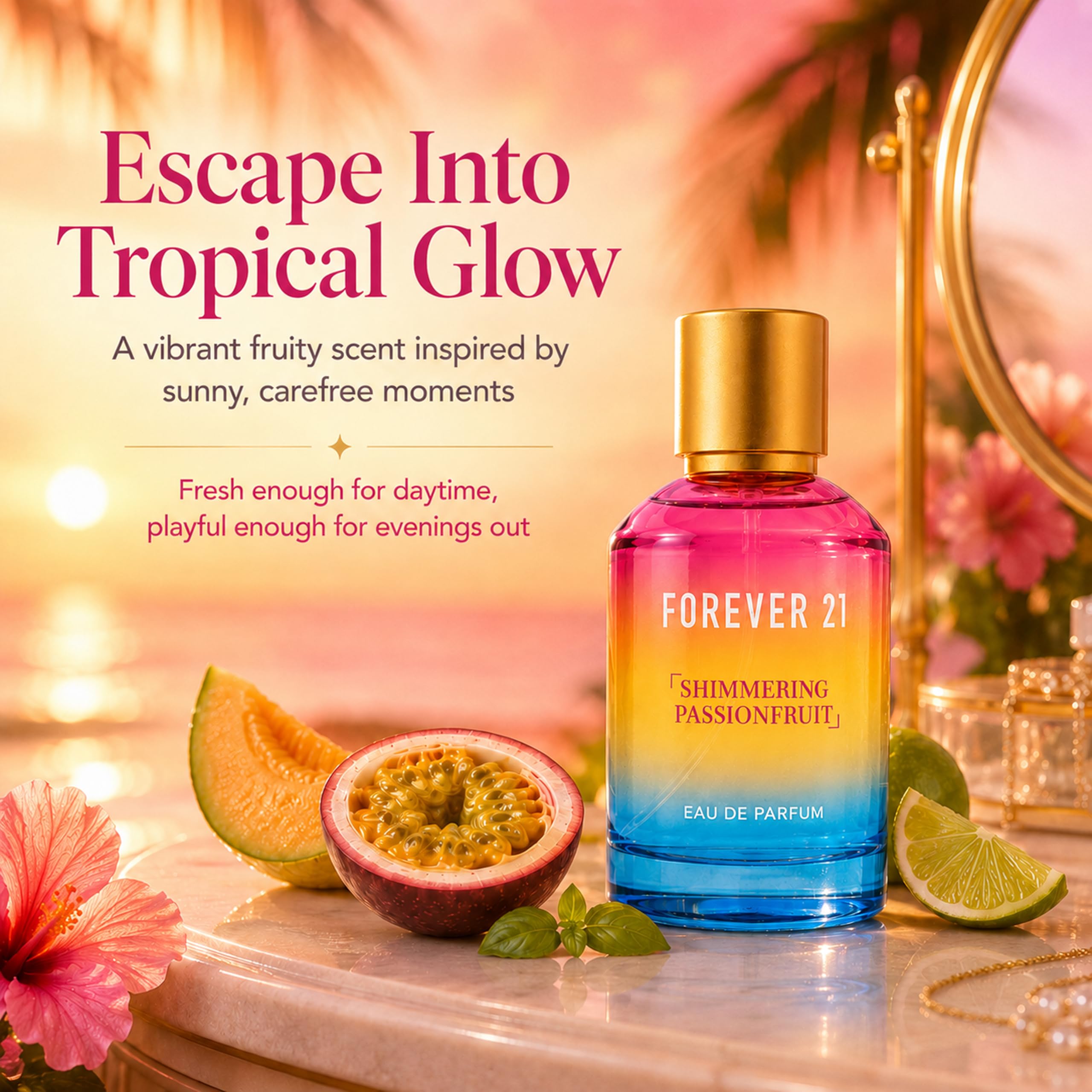 Forever 21 creamy coconut display showing smooth base and indulgent warmth