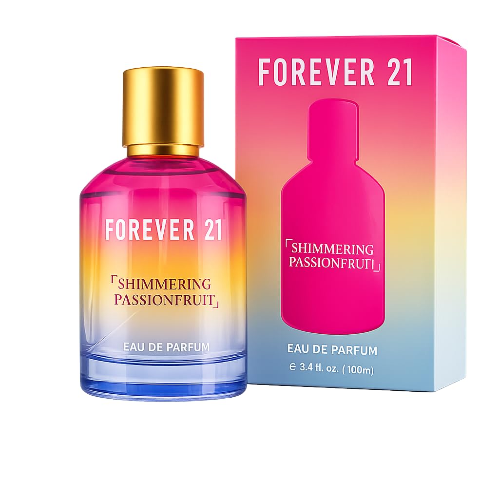 Forever 21 front bottle view showing radiant design and gifting appeal