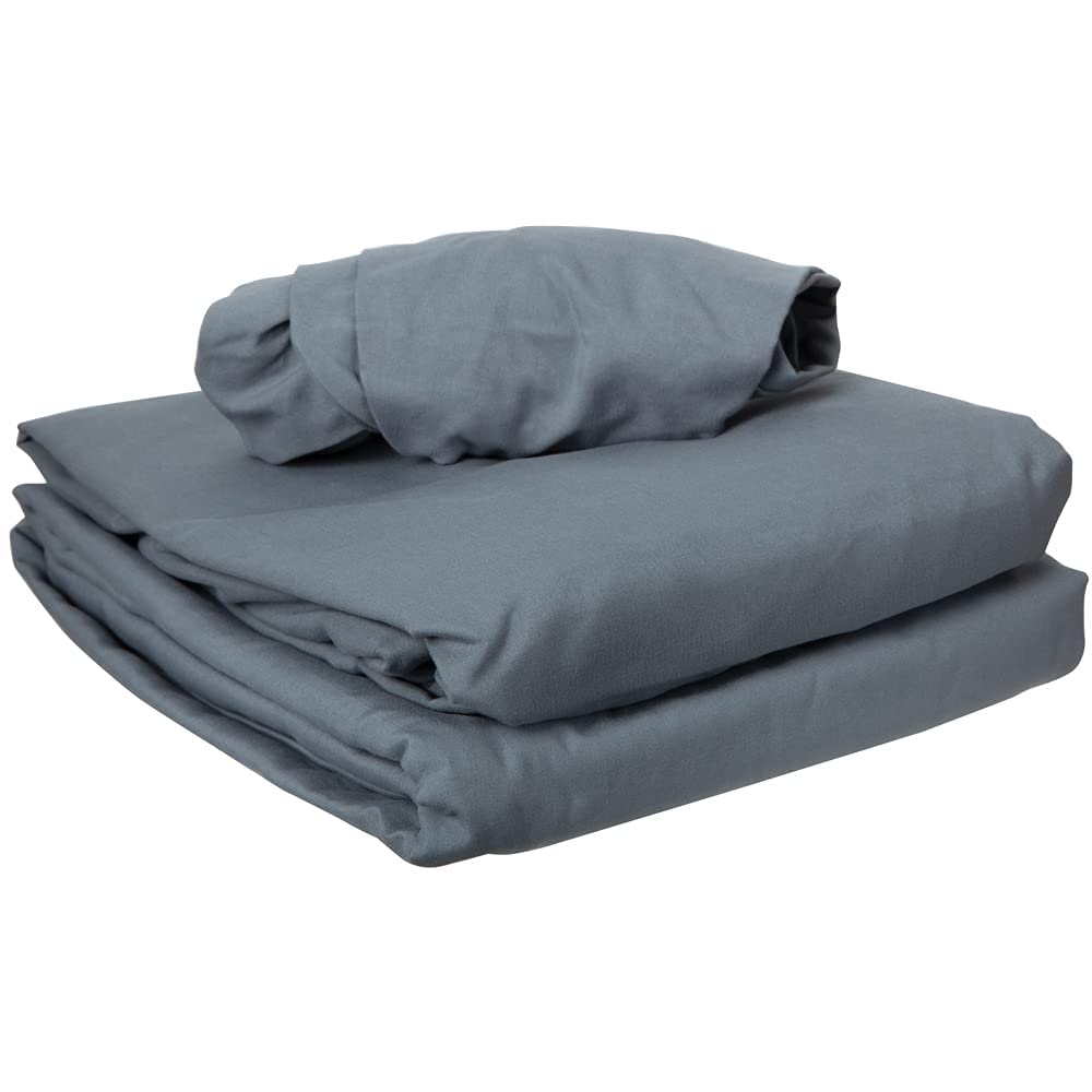 ForPro flat sheet spread across a massage table showing full coverage and clean appearance