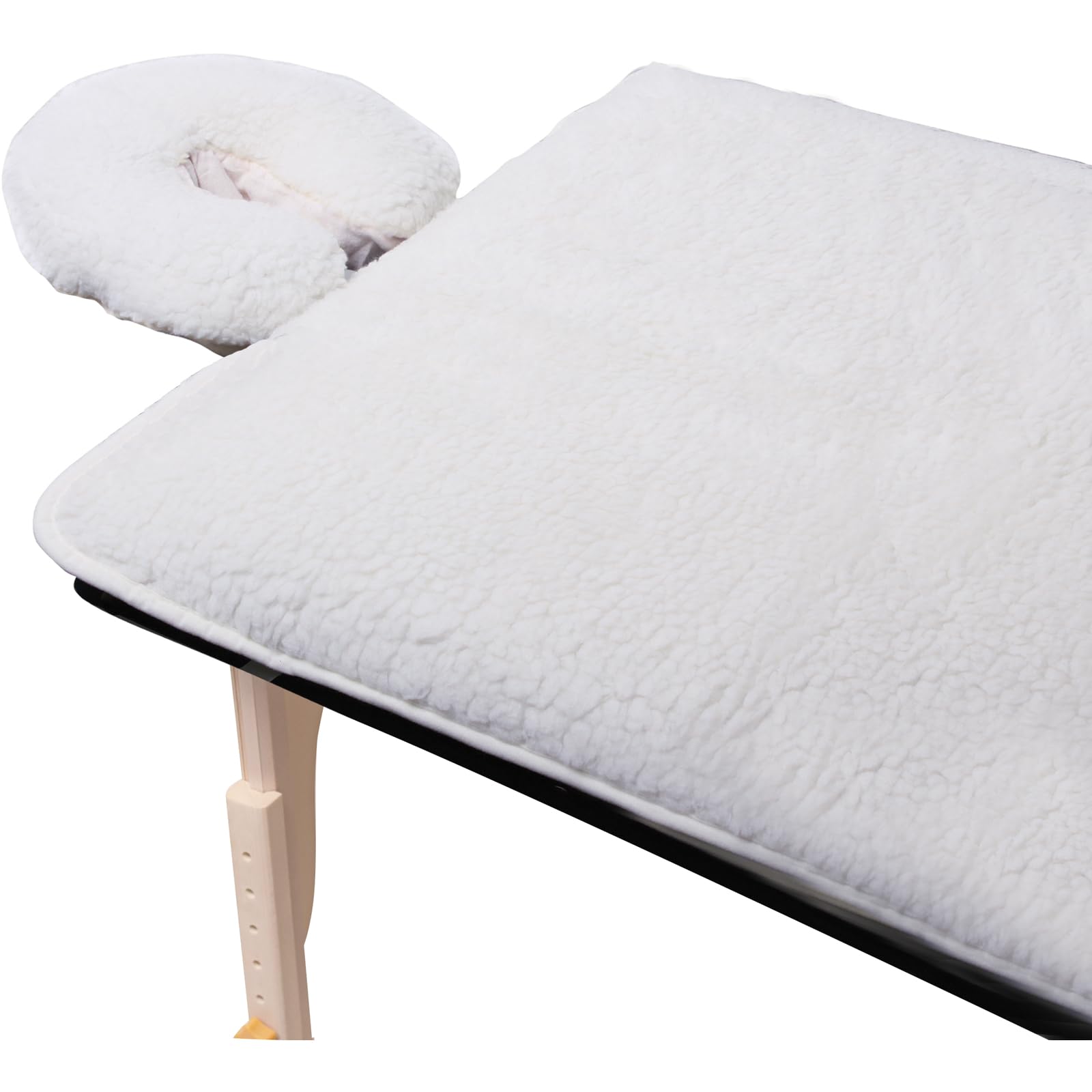 ForPro fleece pad front view showing full coverage and plush comfort