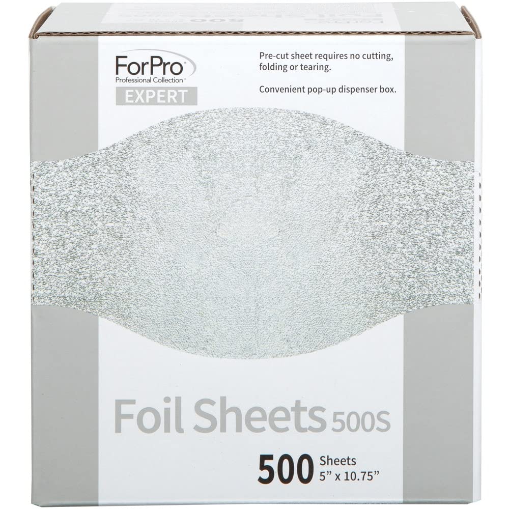 ForPro foil used by stylist during highlighting showing clean, secure folds