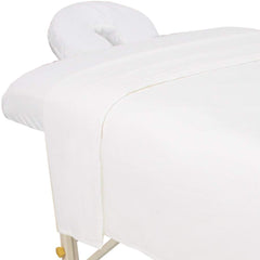 ForPro front view of folded sheet set showing professional finish and clean look