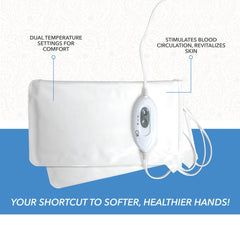 ForPro heated mitts interior showing liner detail for improved product absorption