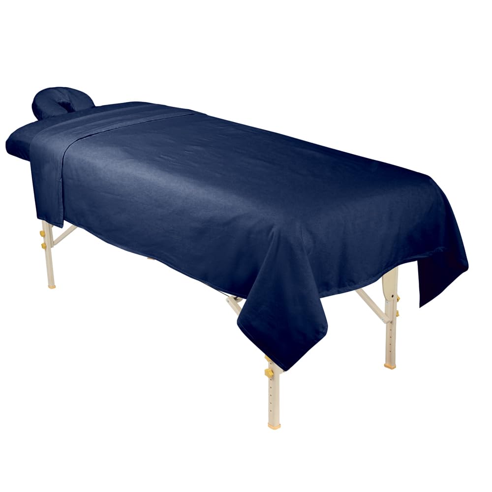 ForPro face-rest cover close-up showing secure fit and client comfort