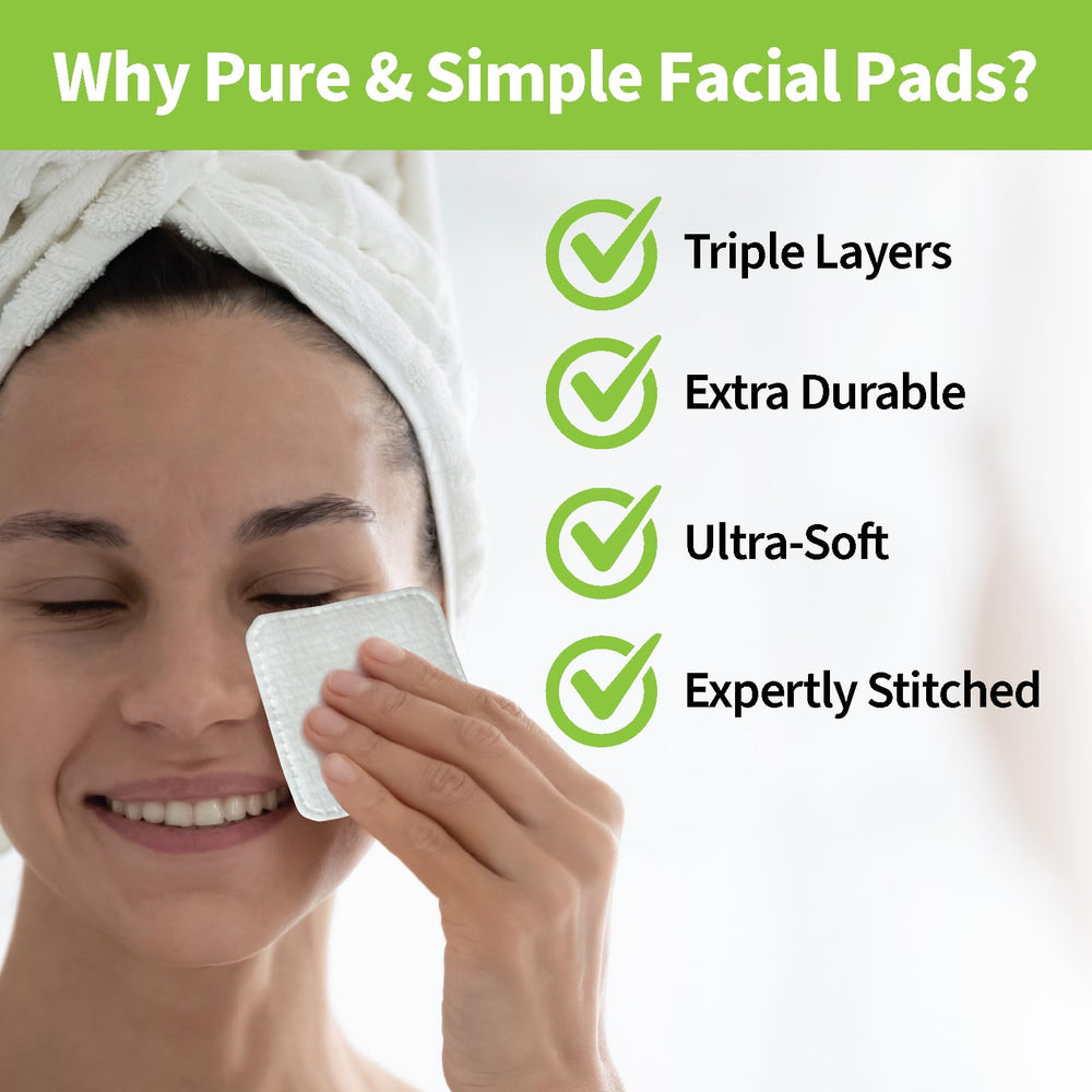 ForPro pad wiping makeup with no shredding for reliable cleansing