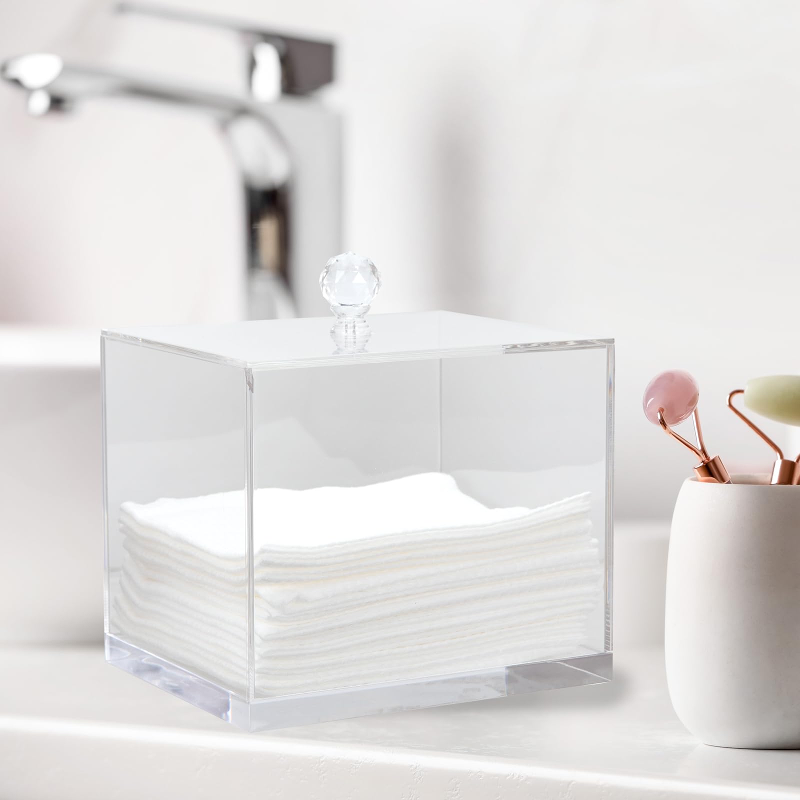 ForPro holder staged in bathroom enhancing professional, organized appearance