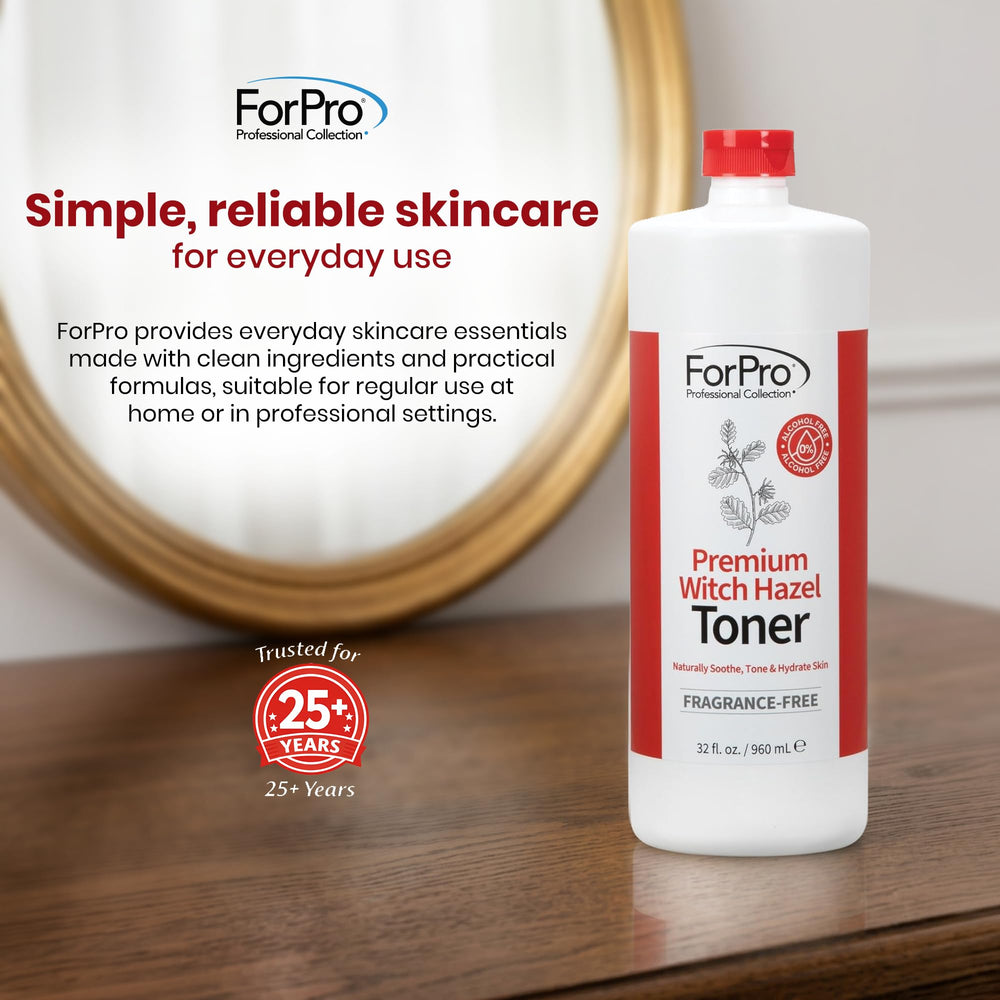 ForPro bottle on a salon backbar to show professional use
