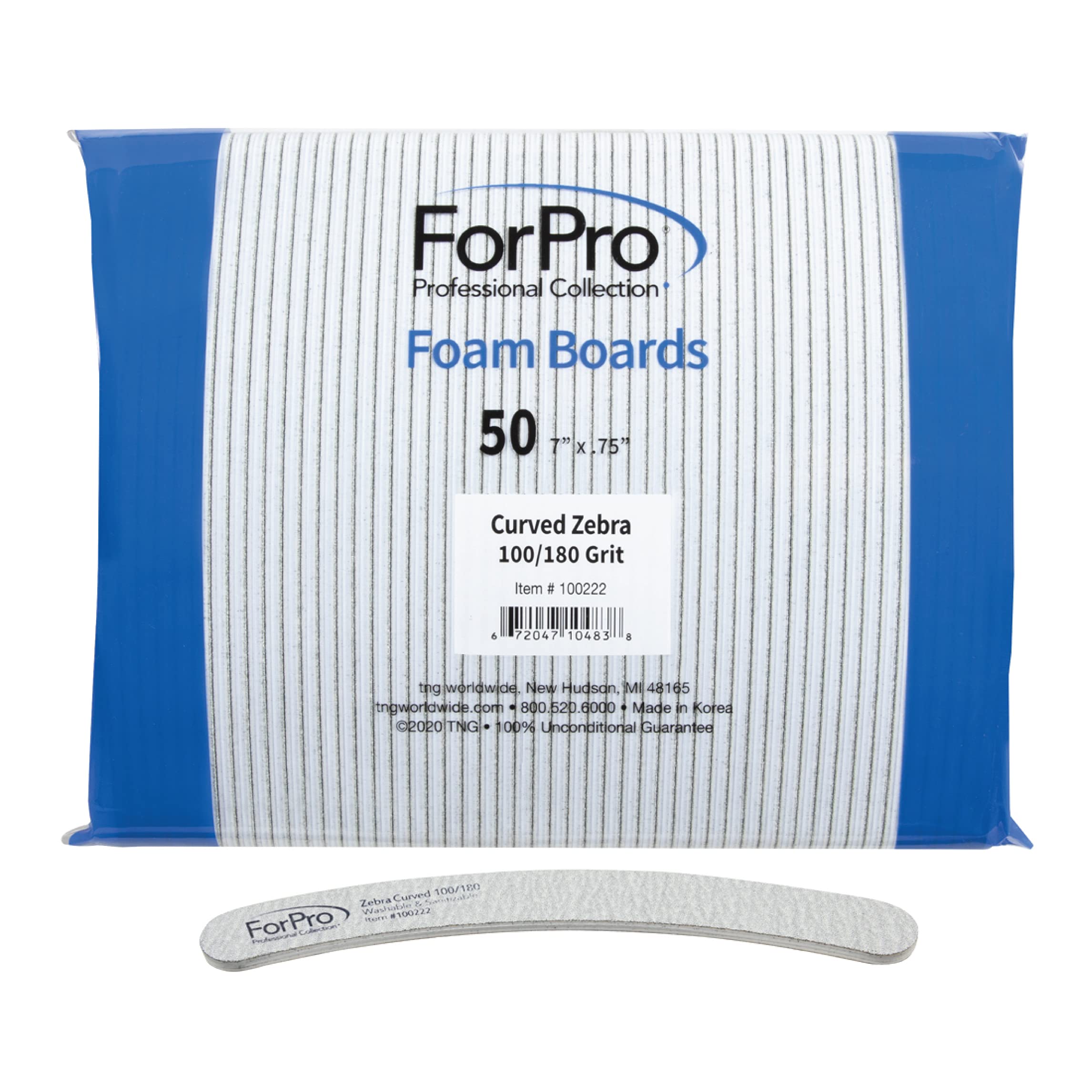 ForPro Zebra front packaging showing 50-count and double-sided design